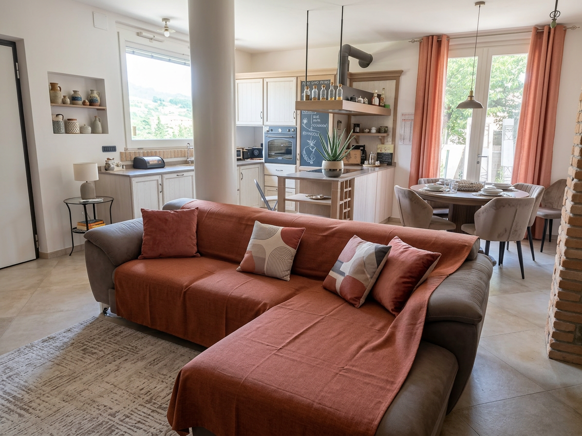 Pontremoli: semindipendente con vista panoramica — Rendering indicativo 2