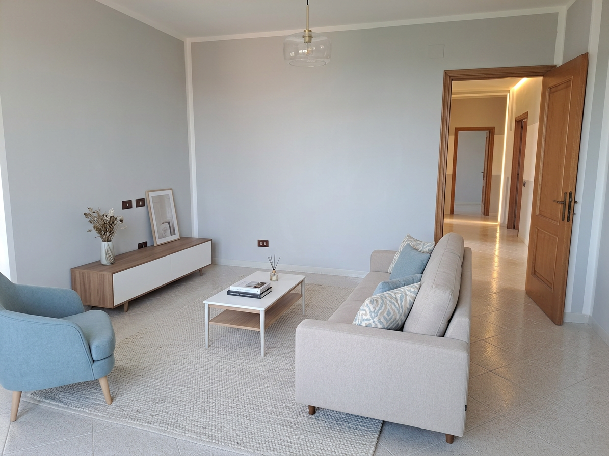 Pontremoli: Appartamento con giardino e garage — Rendering indicativo 2