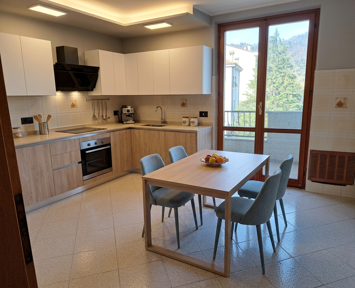 Pontremoli: Appartamento con giardino e garage — Rendering indicativo 4