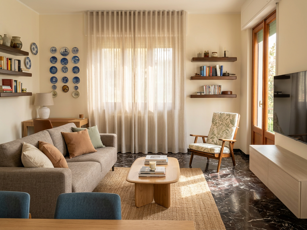 Pontremoli: Casa in bifamiliare con giardino — Rendering indicativo 1