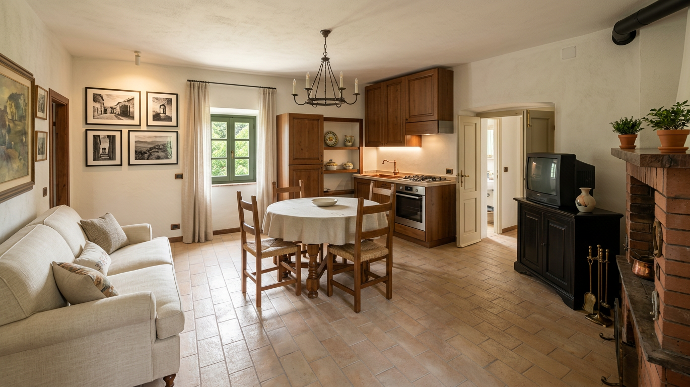 Pontremoli: Casa indipendente con terreno — Rendering indicativo 1